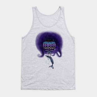 Dreaming Space Whale Tank Top